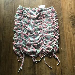 M Boutique Emory Park Shirred Skirt